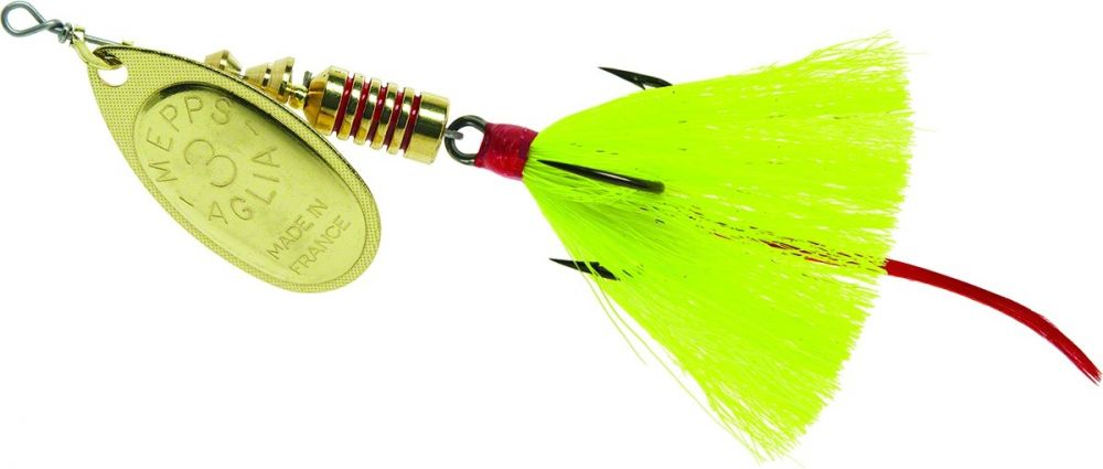 Mepps B3ST G-Y Aglia In-Line