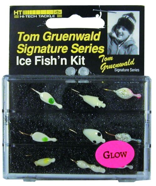 HT PGA-10 Panfish Lure Kit Glow