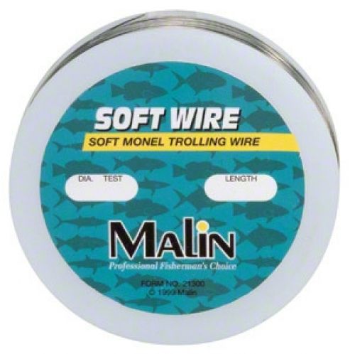 Malin Soft Wire Soft Monel trolling line-20lb, 300ft
