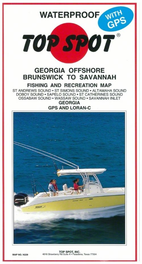 Top Spot Map- Georgia Offshore