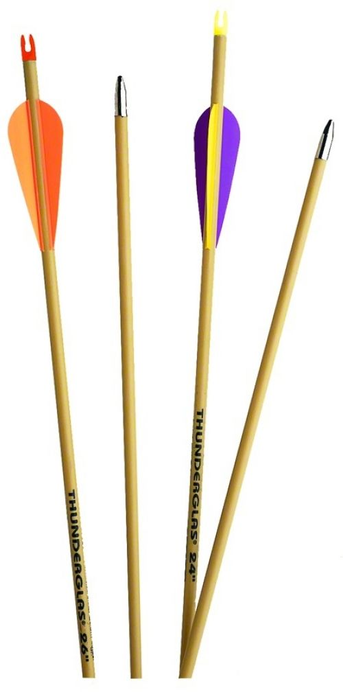 Carbon Express Thunder Express Arrows Black 26 in. 3 pk.