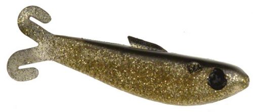 DOA Shallow Bait Buster, 4 5/8oz Gold Glitter/Black Back