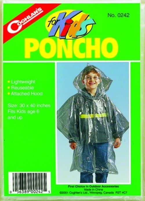 Kids Rain Ponchos