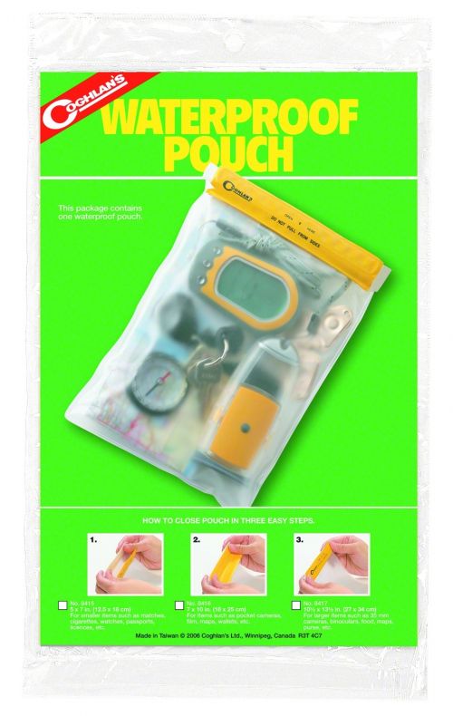 Coghlans Waterproof Pouch 5x7