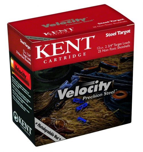 Kent Ammo Steel Target 12ga 2 3/4in 1oz #7 1290 FPS