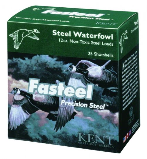 Kent Ammo Fasteel Precision Steel Waterfowl 12ga 2-3/4 10Box