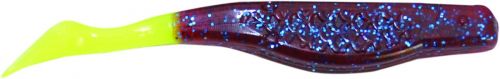 Texas Tackle Factory Killer Flats Minnow Plum Chartreuse