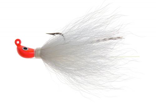 Hookup Bonefish Bucktail Jig Hot Pink/White 1/4 oz