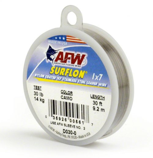 AFW D060-0 Surflon Nylon Coated 1x7