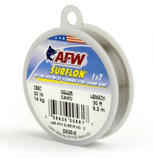 AFW D135-0 Surflon Nylon Coated 1x7