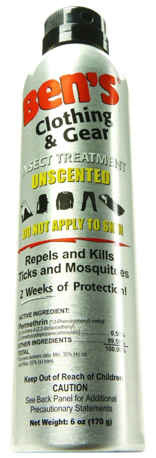 Bens Clothing/Gear Repellant Aerosal 6oz