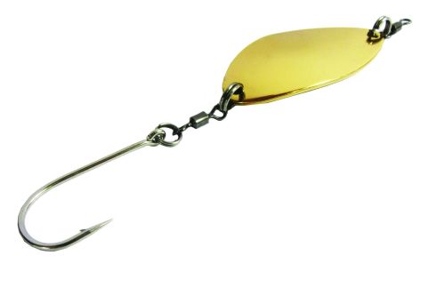 P-Line Pro Steel Spoon Gold 1/4oz