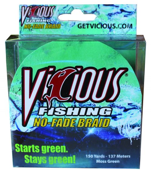 Vicious No-Fade Braid, 40LB