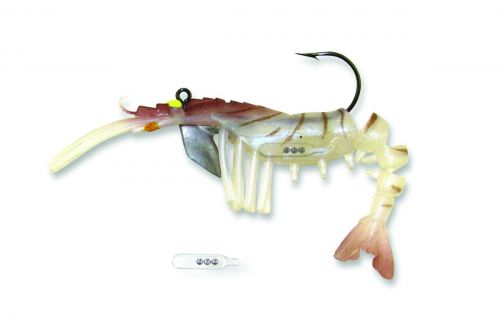 Vudu Rattler Shrimp 3.5 1/4oz Natural 2pk
