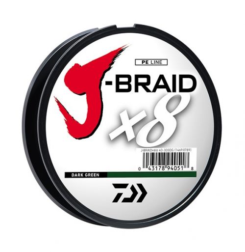 Daiwa JB8U10-300DG J-Braid x8 8