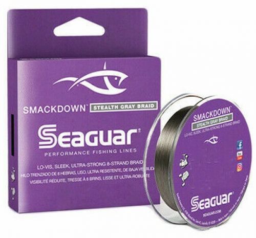 Smackdown Braided Line Stealth Gray