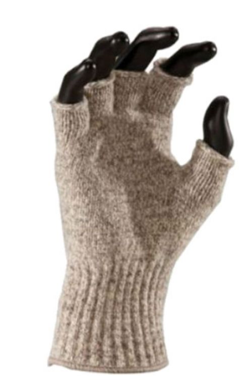 Fox River Fingerless Glove MW, Glove, Pair, Laser Grips brown tweed, Wool