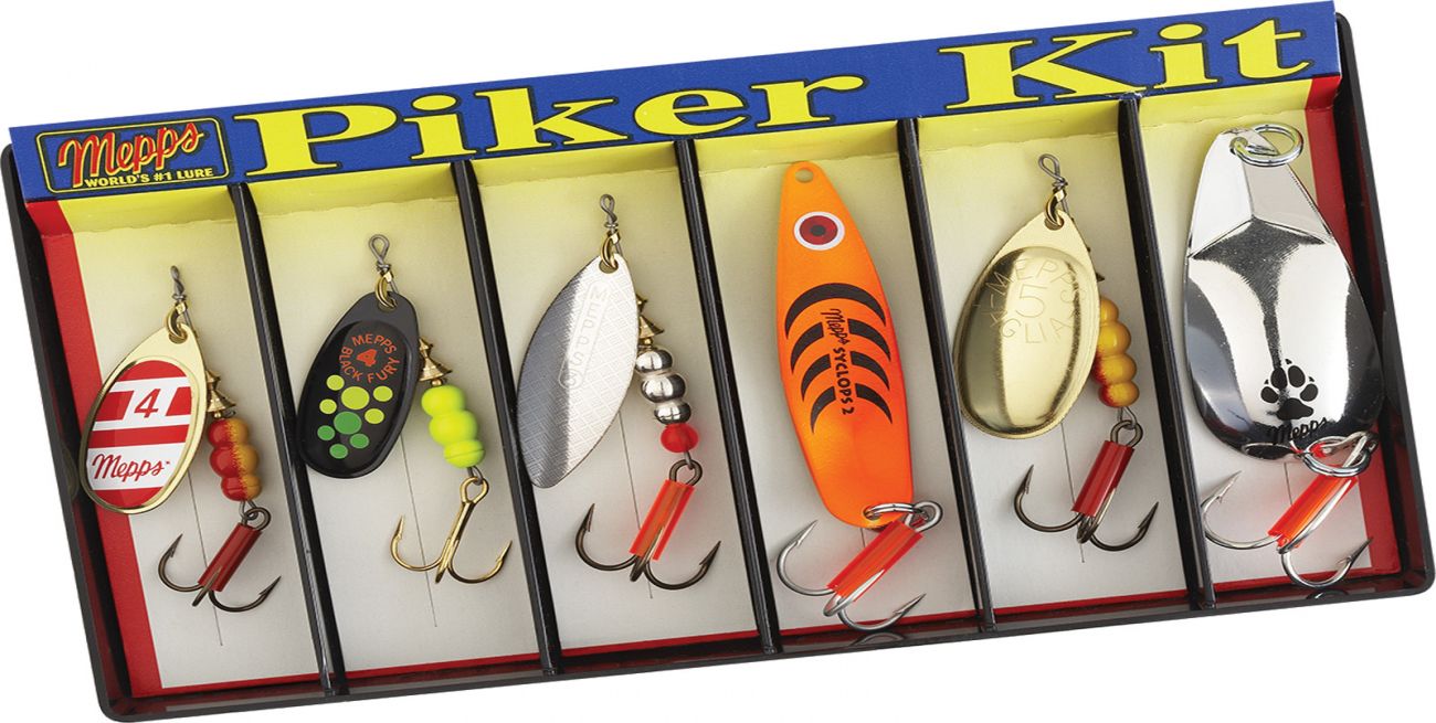 Mepps Piker Kit - 6 lure plain