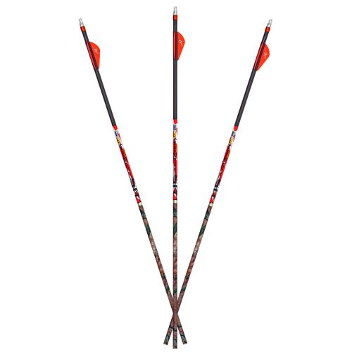 Carbon Express D-Stroyer Mx Hunter Arrows 350 2 in. Vanes 6 pk.