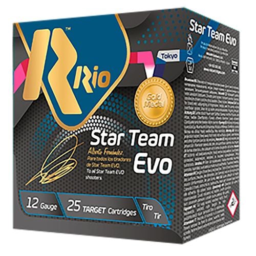 Rio Star Team Target 12ga Ammo  1oz #8 1280fps  25rd box