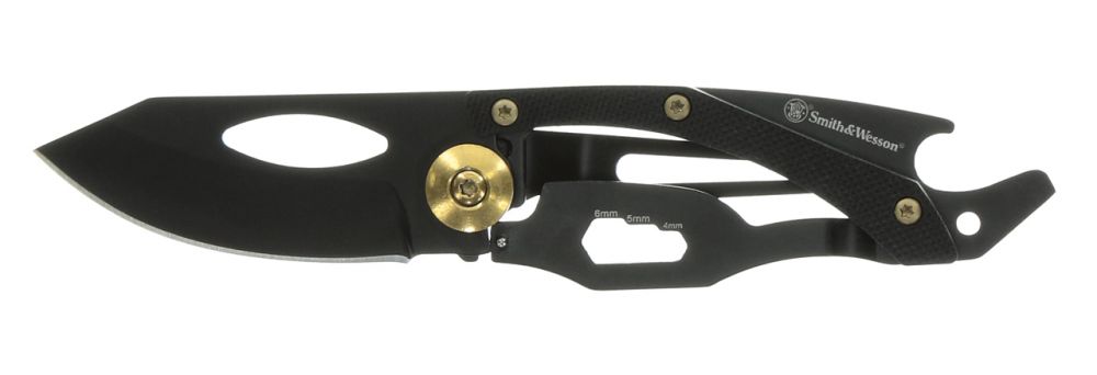 Smith & Wesson Small Folding Knife 2 Drop Point Blade