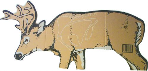 Delta McKenzie Cardboard Deer Target, 22 x 47, Marked Vitals