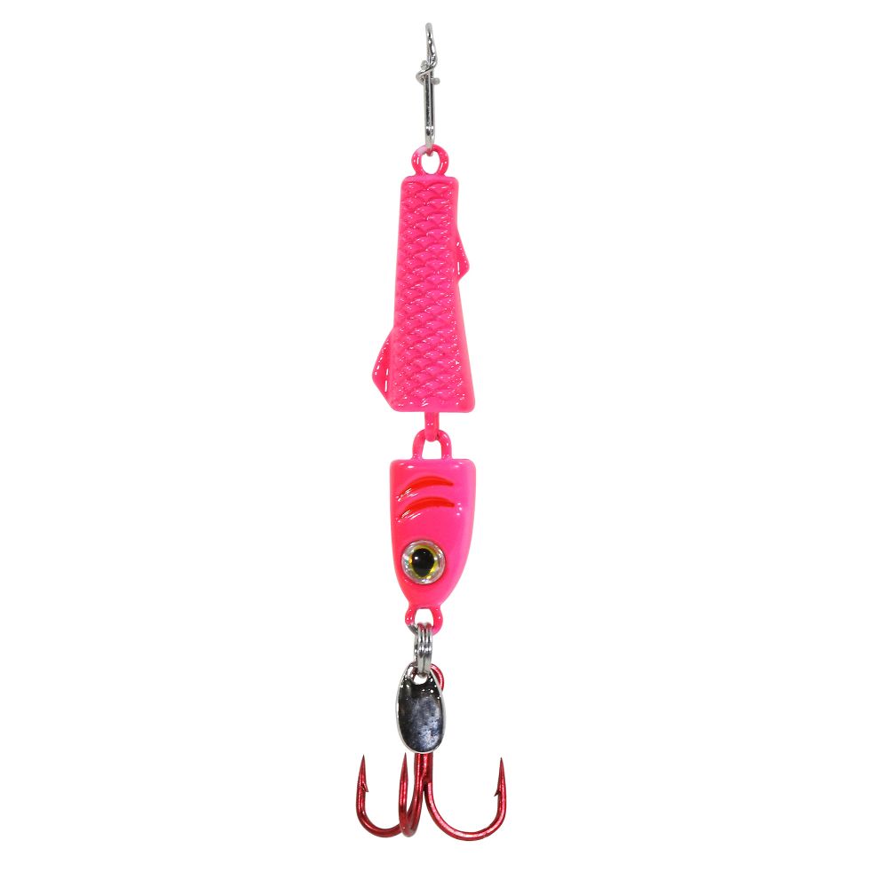 Clam Jointed Pinhead Pro 1/32oz - Size 16 - Red Glow