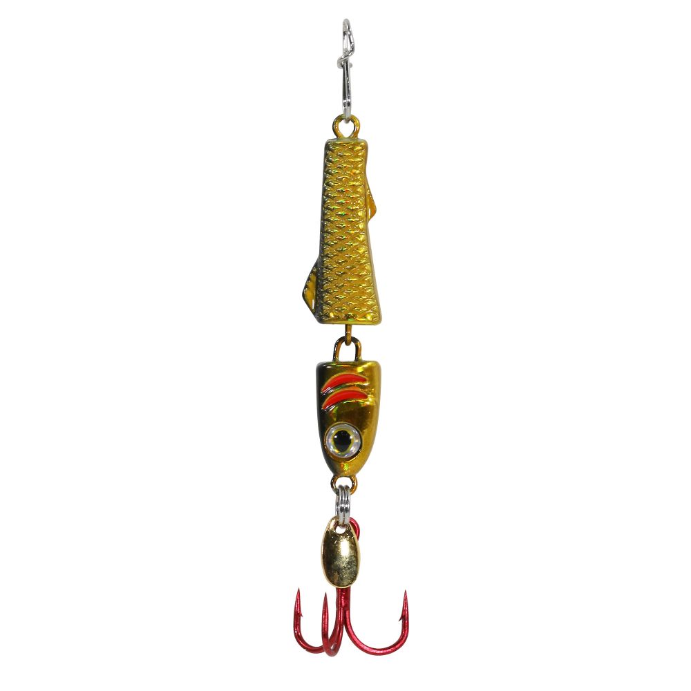 Clam Jointed Pinhead Pro 1/8oz - Size 10 - Gold Holo 