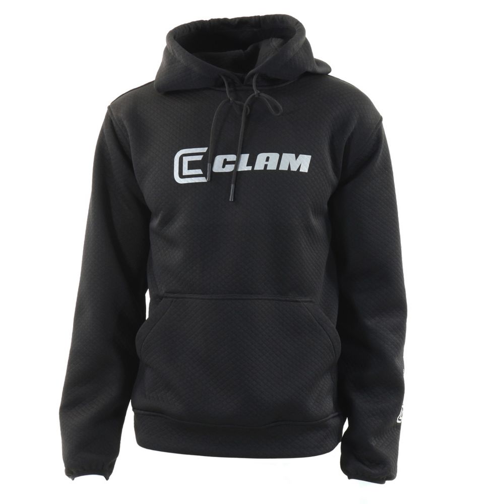 Clam Command Hoodie XL- Black