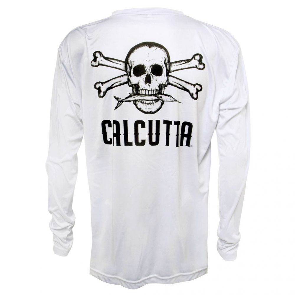 Calcutta Performance Original Logo T-Shirt 2XL White