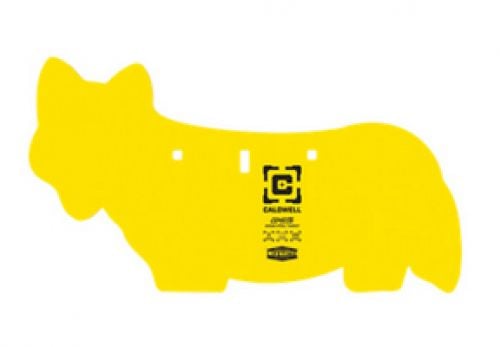 Caldwell AR500 Coyote Steel Hanging Target Yellow