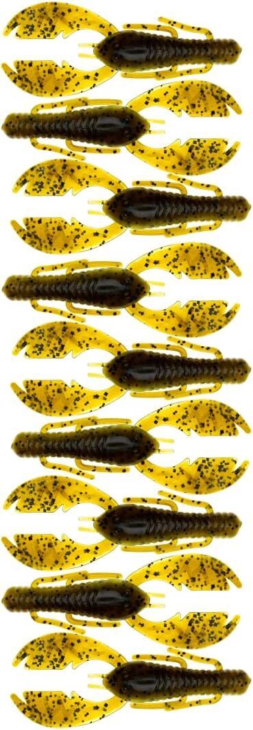 NetBait Paca Slim 4 Baitfuel Supercharged Summer Craw 9-Pack