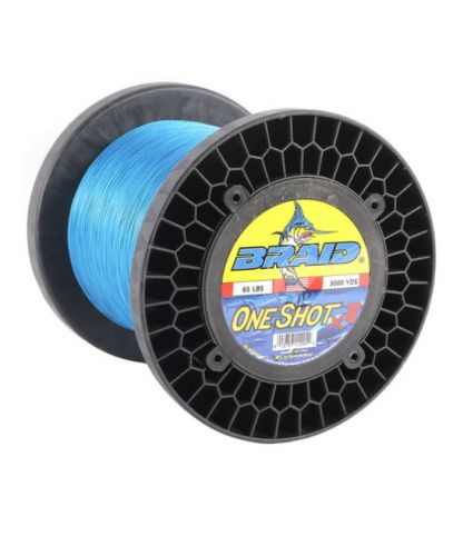 Playaction Solid Core Braid - Blue 300yd 65lb