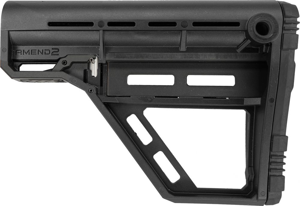 AMS Modular M-LOK Base Mil-Spec Carbine Stock Black