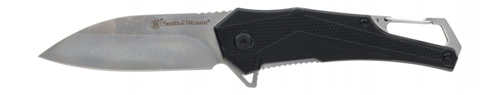 Smith & Wesson Oasis Carabiner Clip Folding Knife, 3.0