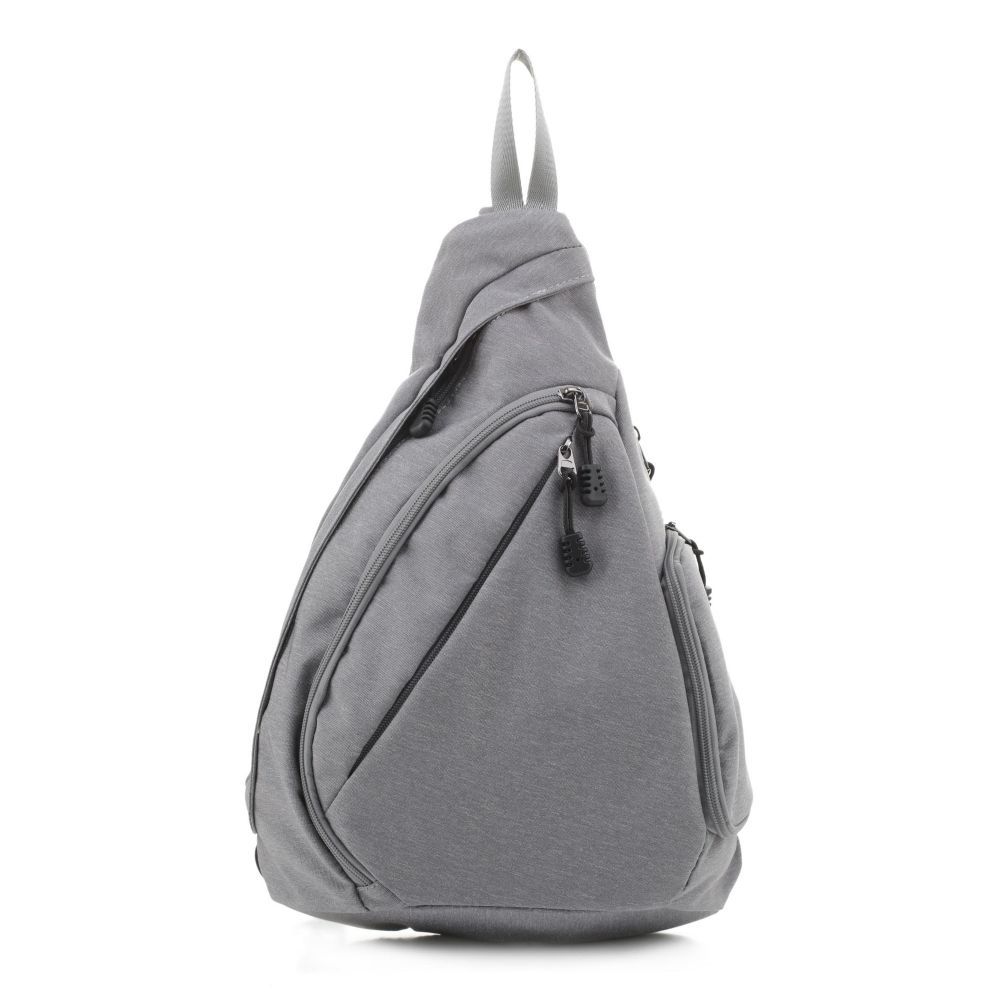 Jessie & James Peyton Sling Shoulder Concealed Carry Backpack - Gray
