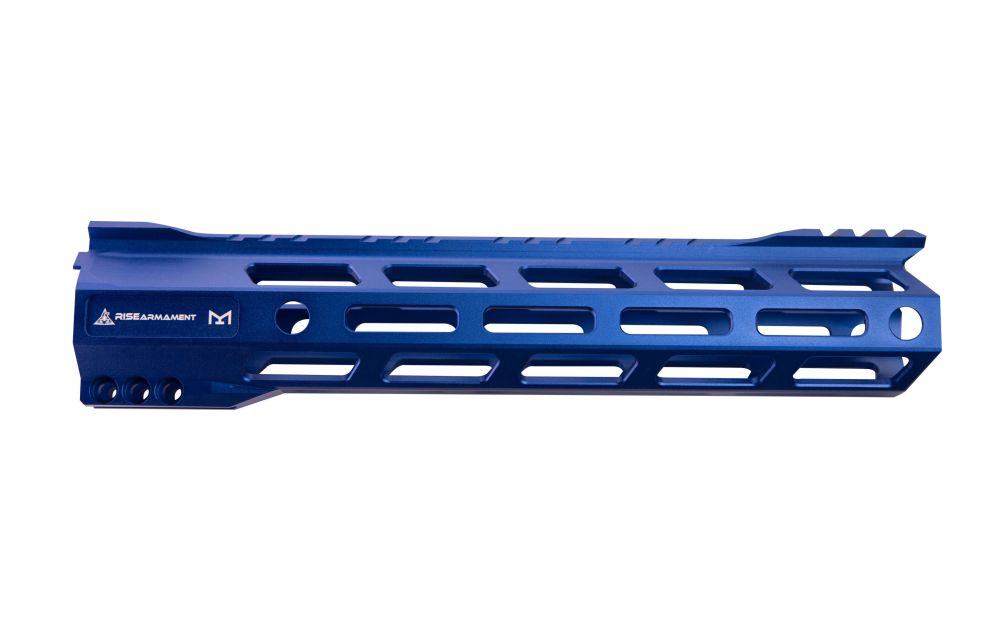 Rise Armament 10 AR-15 Skeletonized M-LOK Handguard - Patriot Blue