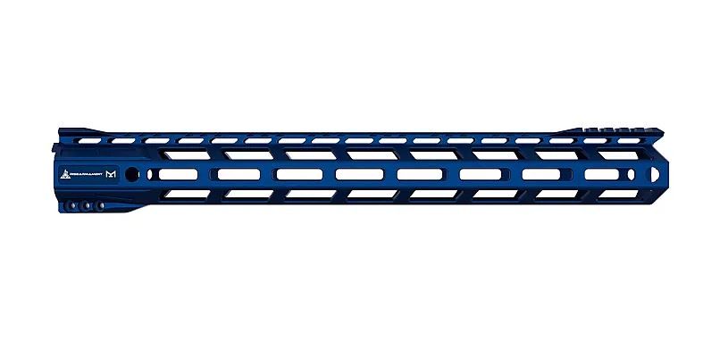 Rise Armament 15 AR-15 Skeletonized M-LOK Handguard - Patriot Blue