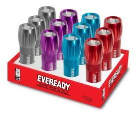 Eveready Handheld Compact metal LED flashlight