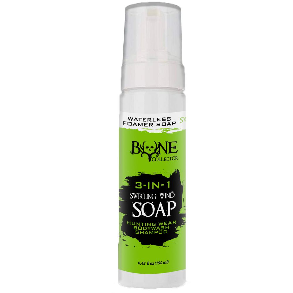 Bone Collector Swirling Wind Waterless Soap Foamer 3-In-One