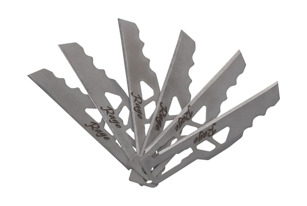 Schrade Enrage 6 Replacement Blades, 6-PK, Utility