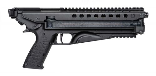 Kel-Tec P50 Defender Semi Auto Pistol 5.7x28 9.6 BBL 50 Rds Black, Strike Ind Pistol Stablizer Brace, Pic Rail,