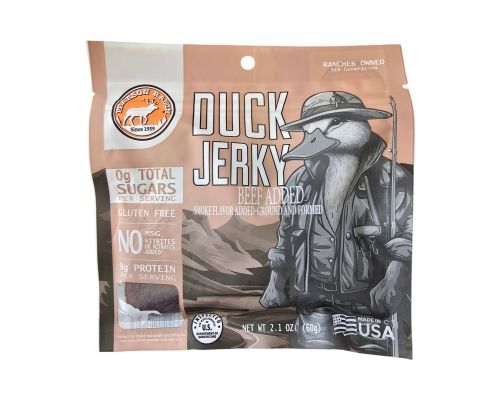 Pearson Ranch Duck Jerky 2.1oz Character Bag