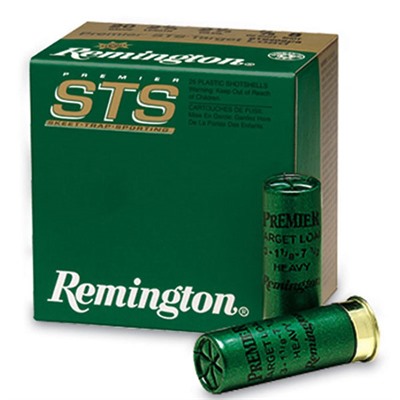 Remington STS 12ga 2.75 1-1/8oz #9 25/bx (25 rounds per box)
