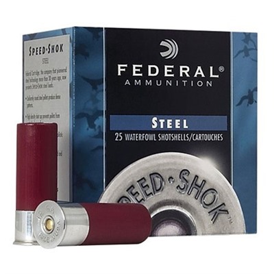 Federal Speed-Shok 12ga 2.75 1oz #7 25/bx (25 rounds per box)