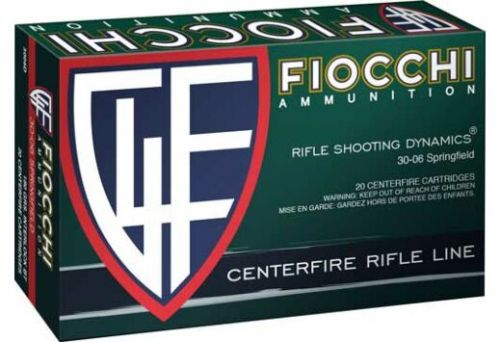 Fiocchi Shooting Dynamics 30-06 180gr PSP 20/bx (20 rounds per box)