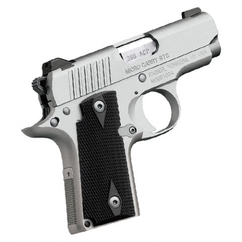 KIMBER MICRO CARRY STS 380ACP 6RD SATIN SILV FINISH