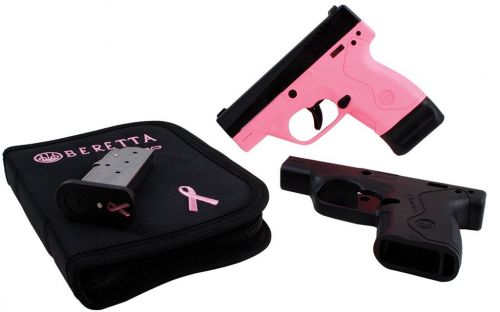 Beretta 9mm 3 6RD S/A PINK RIBBON EXCLUSIVE