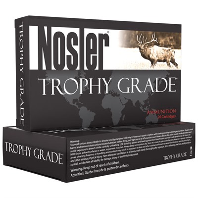 Nosler Trophy Grade Ammo 260 Rem 130gr AccuBond 20/bx