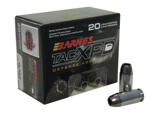 Barnes TAC-XPD 40S&W 140gr TAC-XP 20/bx